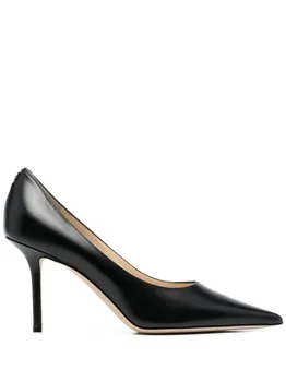 Туфли-лодочки Love 85 с заостренным носком JIMMY CHOO, черный