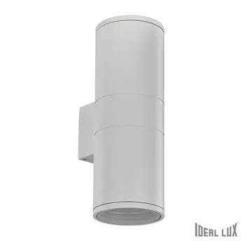 Уличный настенный светильник Ideallux GUN AP2 BIG BIANCO
