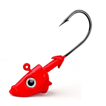 LURE Lead Head Hook Fish Head Hook Weight Soft Bait Hanging Bottom 21.5g 32.5g Glue Accessories 21.5g синий
