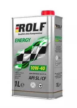 Моторное масло ROLF Energy 10W-40 Metal, 1л