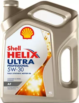 Моторное масло SHELL Helix Ultra Professional AF 5W-30, 4л