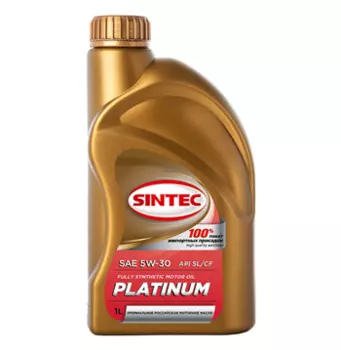 Моторное масло SINTEC PLATINUM SAE 5W-30 A3/B4, 1л