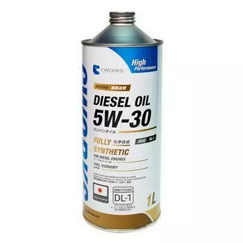 Моторное масло SUPERIA CWORKS DIESEL OIL 5W-30 DL-1, 1л