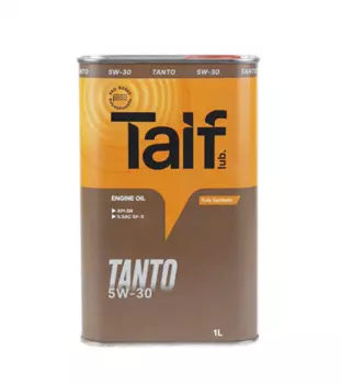 Моторное масло TAIF TANTO API SN, ILSAC GF-5 5W-30, 1л