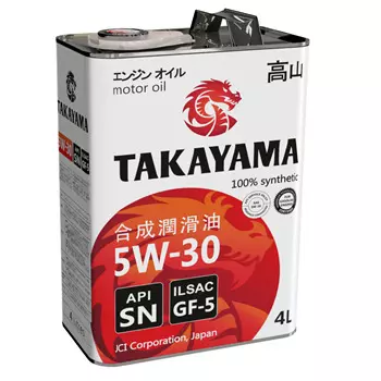 Моторное масло TAKAYAMA SAE 5W-30, 4л