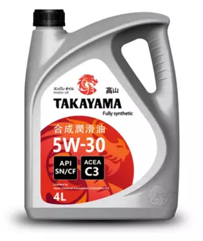 Моторное масло TAKAYAMA SAE 5W-30 API SN/СF, 4л