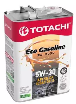 Моторное масло TOTACHI ECO GASOLINE 5W-30, 4л