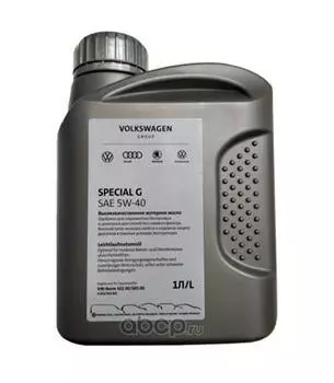 Моторное масло VAG Special G 5W-40, 1л