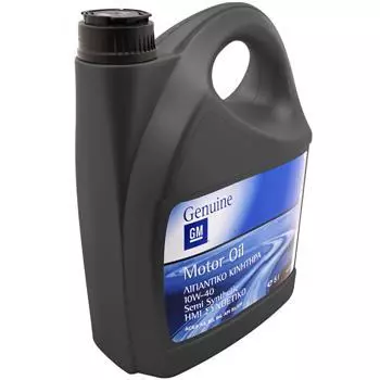 Моторное масло GENERAL MOTORS Motor Oil Semi Synthetic 10W-40, 5л
