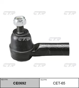 НАКОНЕЧНИК РУЛЕВОЙ ТЯГИ CET65/CE0692
