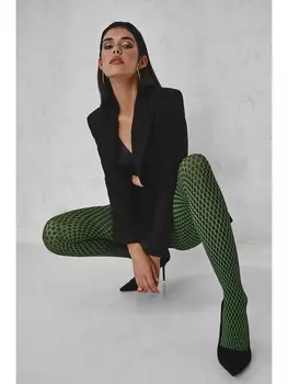 Колготки 279 Abril Green/Nero