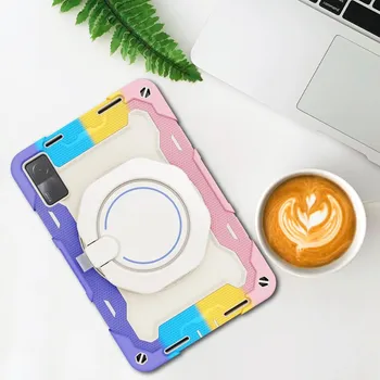 Бронированный чехол для Xiaomi 5/6 Pro Redmi Pad 2022, чехол 10,61 дюйма, детский безопасный ПК, силиконовый противоударный чехол с подставкой для планшета For Redmi Pad 2022