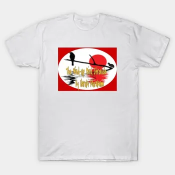 T Рубашка женщин Wind Up Bird Chronicle Harajuku Печать Кавайи футболка Летний короткий рукав женский футболка Top Tee S
