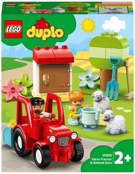 Конструктор LEGO DUPLO Town 10950 Фермерский трактор и животные