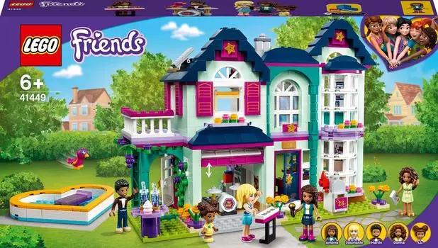 Конструктор LEGO Friends 41449 Дом семьи Андреа