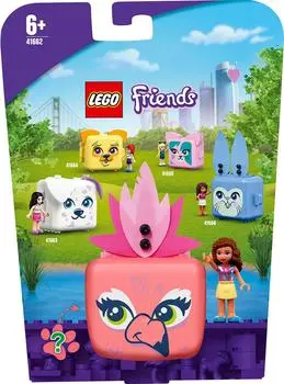 Конструктор LEGO Friends 41662 Кьюб Оливии с фламинго