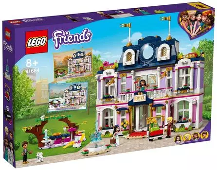 Конструктор LEGO Friends 41684 Гранд-отель Хартлейк Сити