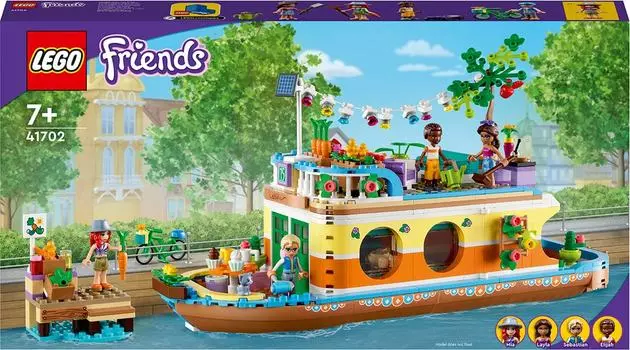 Конструктор LEGO Friends 41702 Плавучий дом на канале