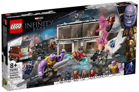 Конструктор LEGO Marvel 76192 Мстители Финал - решающая битва