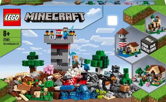 Конструктор LEGO Minecraft 21161 Набор для творчества 3.0