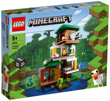 Конструктор LEGO Minecraft 21174 Современный домик на дереве