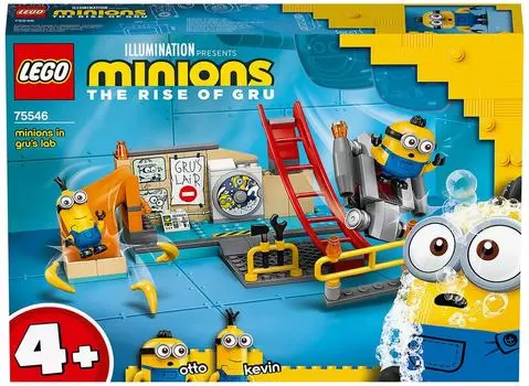 Конструктор LEGO Minions 75546 Миньоны в лаборатории Грю