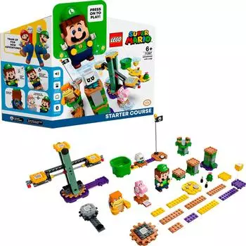 Конструктор LEGO Super Mario 71387 Стартовый набор Приключения вместе с Луиджи