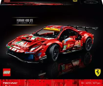 Конструктор LEGO Technic 42125 Ferrari 488 GTE