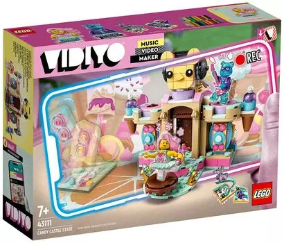 Конструктор LEGO Vidiyo 43111 Candy Castle Stage Сцена карамельного замка