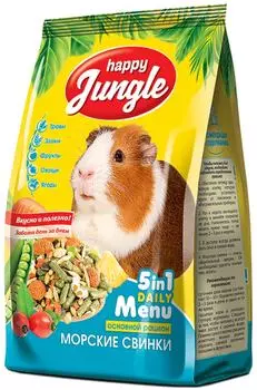 Корм для морских свинок Happy Jungle 400г