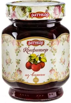 Конфитюр Ратибор из вишни 350г - Vprok.ru Перекрёсток