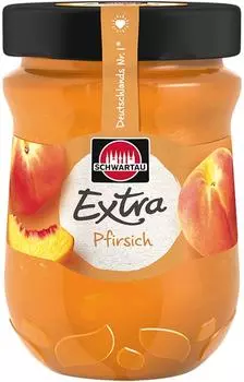 Конфитюр Schwartau Extra персиковый 340гс доставкой!