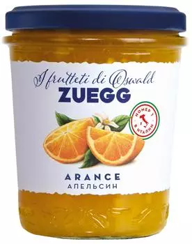 Конфитюр Zuegg Апельсин 330г - Vprok.ru Перекрёсток