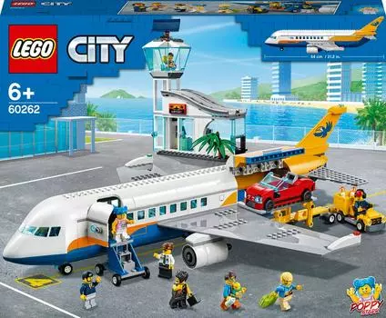 Конструктор LEGO City Airport 60262 Пассажирский самолет