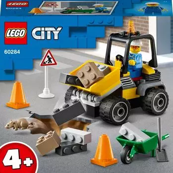 Конструктор LEGO City Great Vehicles 60284 Автомобиль для дорожных работ