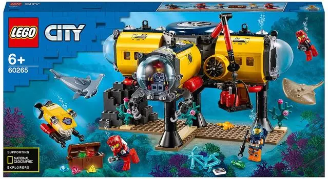 Конструктор LEGO City Oceans 60265 Океан исследовательская база