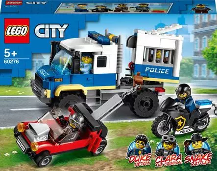 Конструктор LEGO City Police 60276 Транспорт для перевозки преступников