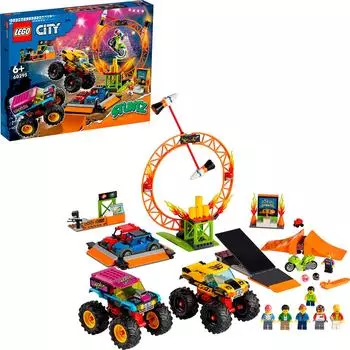 Конструктор LEGO City Stunt 60295 Арена для шоу каскадёров