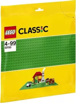 Конструктор LEGO Classic 10700 Строительная пластина зеленого цвета