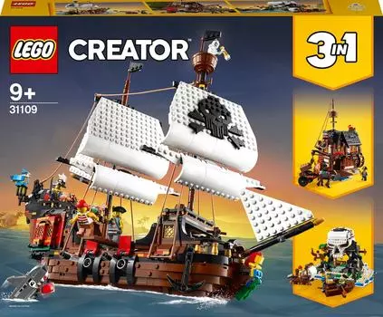 Конструктор LEGO Creator 31109 Пиратский корабль