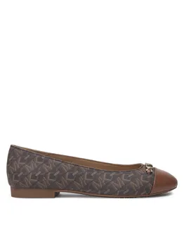 Балетки MICHAEL Michael Kors Rebecca Flex Empire Monogram 40F4RBFP1B Marrn, коричневый
