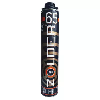 пена монтажная ZOLDER PROF65 зимняя профессиональная 880мл, арт.331233