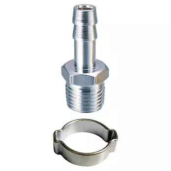 переходник FUBAG 1/4"М на елочку 10мм с обжимным кольцом 10x15мм