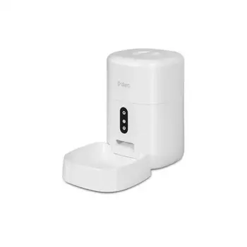 Автоматическая умная кормушка для домашних животных с Wi-Fi TTEC Foodi Automatic Wi-Fi Smart Pet Feeder Without Camera без камеры. Цвет: белый
