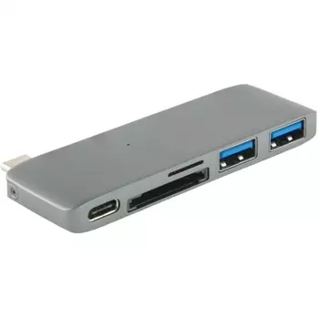 Адаптер Red Line Type-C Multiport Adapter Grey