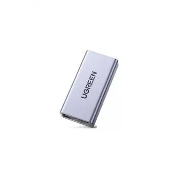 Адаптер UGREEN US381 (20119) USB3.0 A/F to A/F Adapter Aluminum Case Silver