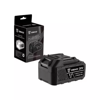Аккумулятор Deko R-UNV5.0 CORE, Li-ion, 20В, 5.0А*ч
