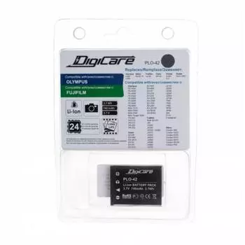 Аккумулятор DigiCare PLO-42 / Olympus LI-42b, LI-40b, Nikon EN-EL10, Casio NP-80, Fuji NP-45