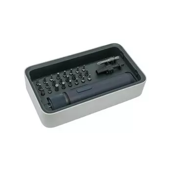 Аккумуляторная отвёртка с набором из 25 бит HOTO 3.6V Cordless Screwdriver (синий, QWLSD011)