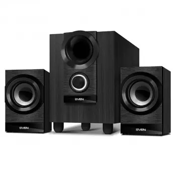 Акустическая система SVEN MS-150 SV-014803 чёрный 2.1, мощность 8 Вт+2x3.5 Вт